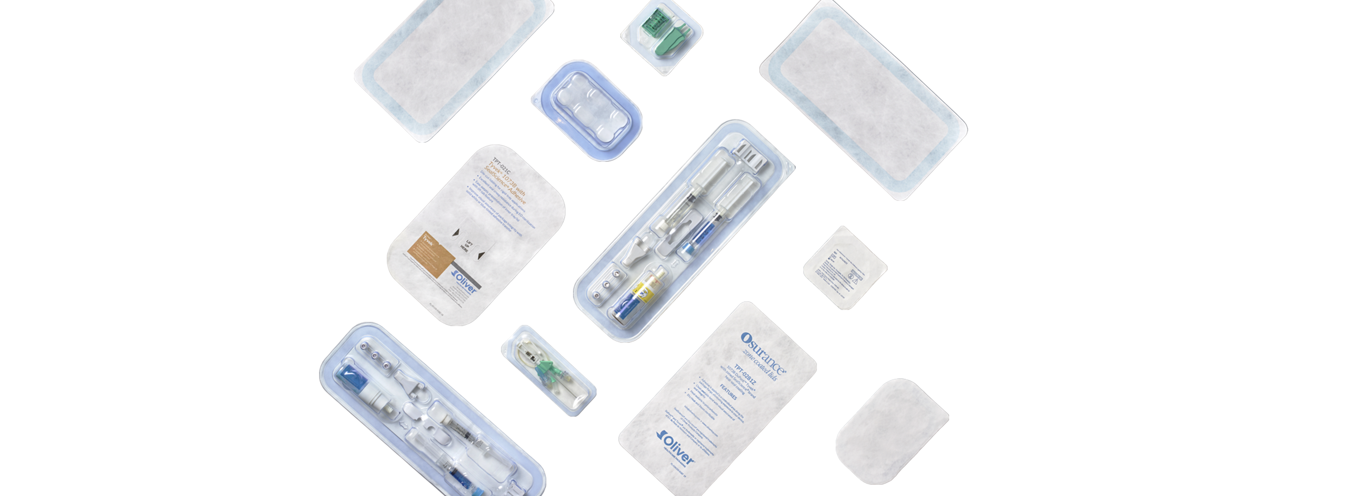 Gestanzte Deckel für medizinische Verpackungen | Oliver Healthcare Packaging